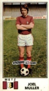 Sticker Joel Muller - Football France 1976-1977 - Panini