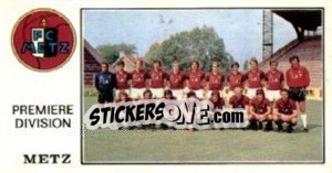 Sticker Team - Football France 1976-1977 - Panini