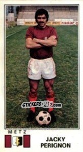 Sticker Jacky Perignon - Football France 1976-1977 - Panini
