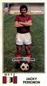 Figurina Jacky Perignon - Football France 1976-1977 n. 152 - Panini