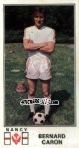 Figurina Bernard Caron - Football France 1976-1977 - Panini