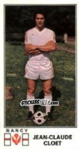 Sticker Jean-Claude Cloet - Football France 1976-1977 n. 164 - Panini