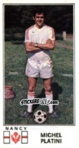 Sticker Michel Platini - Football France 1976-1977 n. 171 - Panini