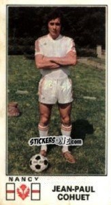 Sticker Jean-Paul Cohuet - Football France 1976-1977 n. 173 - Panini