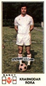 Sticker Krasnodar Rora - Football France 1976-1977 - Panini