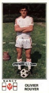 Sticker Olivier Rouyer - Football France 1976-1977 n. 176 - Panini