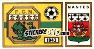 Sticker Badge - Football France 1976-1977 n. 177 - Panini