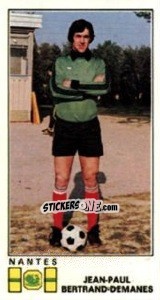 Sticker Jean-Paul Bertrand-Demanes - Football France 1976-1977 n. 179 - Panini