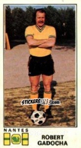 Sticker Robert Gadocha - Football France 1976-1977 n. 189 - Panini
