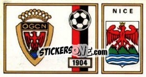 Sticker Badge - Football France 1976-1977 n. 194 - Panini