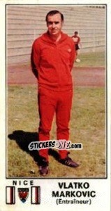 Sticker Vlatko Markovic - Football France 1976-1977 n. 195 - Panini