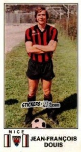 Sticker Jean-Francois Douis - Football France 1976-1977 n. 199 - Panini