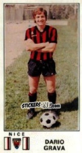 Sticker Dario Grava - Football France 1976-1977 n. 200 - Panini