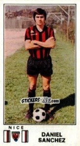 Sticker Daniel Sanchez - Football France 1976-1977 n. 209 - Panini
