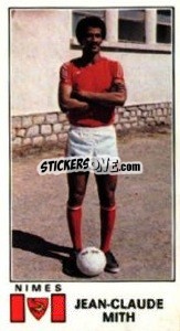 Sticker Jean-Claude Mith - Football France 1976-1977 - Panini