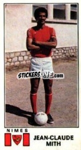 Sticker Jean-Claude Mith - Football France 1976-1977 n. 236 - Panini