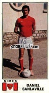 Cromo Daniel Sanlaville - Football France 1976-1977 n. 237 - Panini