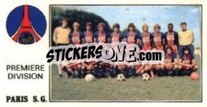 Sticker Team - Football France 1976-1977 - Panini