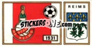 Sticker Badge - Football France 1976-1977 n. 265 - Panini