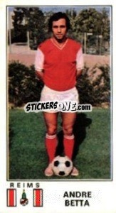 Sticker Andre Betta - Football France 1976-1977 n. 274 - Panini