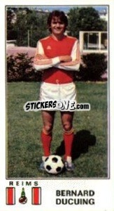 Sticker Bernard Ducuing - Football France 1976-1977 - Panini