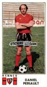 Sticker Daniel Periault - Football France 1976-1977 - Panini