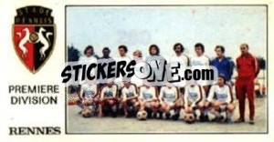 Sticker Team - Football France 1976-1977 - Panini