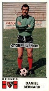 Sticker Daniel Bernard - Football France 1976-1977 - Panini