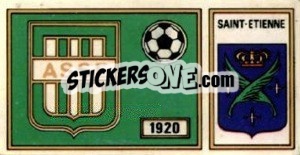 Sticker Badge - Football France 1976-1977 n. 299 - Panini