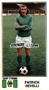 Sticker Patrick Revelli - Football France 1976-1977 - Panini