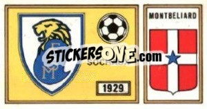 Sticker Badge - Football France 1976-1977 n. 316 - Panini