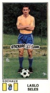 Sticker Laslo Seles - Football France 1976-1977 - Panini