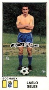 Sticker Laslo Seles - Football France 1976-1977 n. 322 - Panini