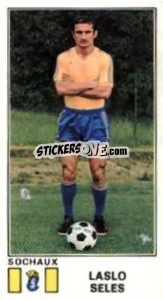 Figurina Laslo Seles - Football France 1976-1977 - Panini