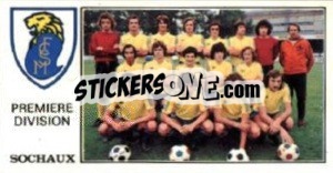 Sticker Team - Football France 1976-1977 - Panini