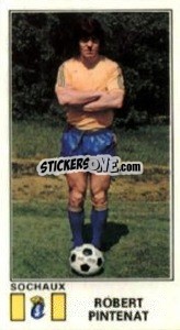 Sticker Robert Pintenat - Football France 1976-1977 - Panini