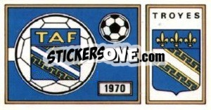 Sticker Badge - Football France 1976-1977 n. 333 - Panini