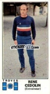 Sticker Rene Cedolin - Football France 1976-1977 n. 334 - Panini