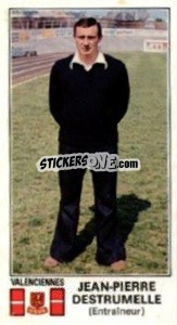 Sticker Jean-Pierre Destrumelle - Football France 1976-1977 - Panini