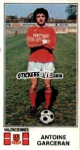 Sticker Antoine Garceran - Football France 1976-1977 - Panini