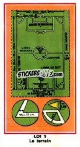 Sticker Figurina 385 - Football France 1976-1977 - Panini