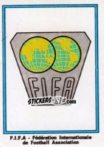 Sticker Badge (FIFA) - Football France 1975-1976 n. 1 - Panini