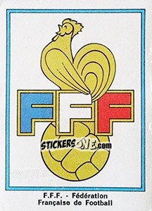 Sticker Badge (FFF) - Football France 1975-1976 - Panini