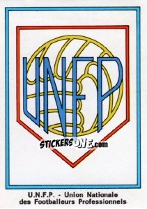 Sticker Badge (UNFP) - Football France 1975-1976 n. 4 - Panini