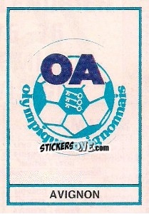 Figurina Badge - Football France 1975-1976 - Panini