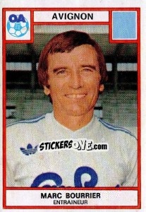 Figurina Marc Bouriier - Football France 1975-1976 - Panini