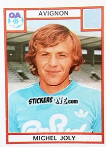Sticker Michel Joly - Football France 1975-1976 - Panini