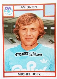 Figurina Michel Joly - Football France 1975-1976 - Panini