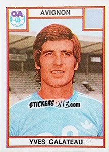 Cromo Yves Galateau - Football France 1975-1976 - Panini