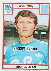 Sticker Michel Jean - Football France 1975-1976 - Panini
